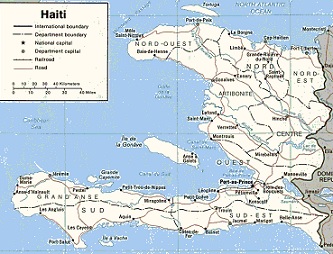 carte haiti